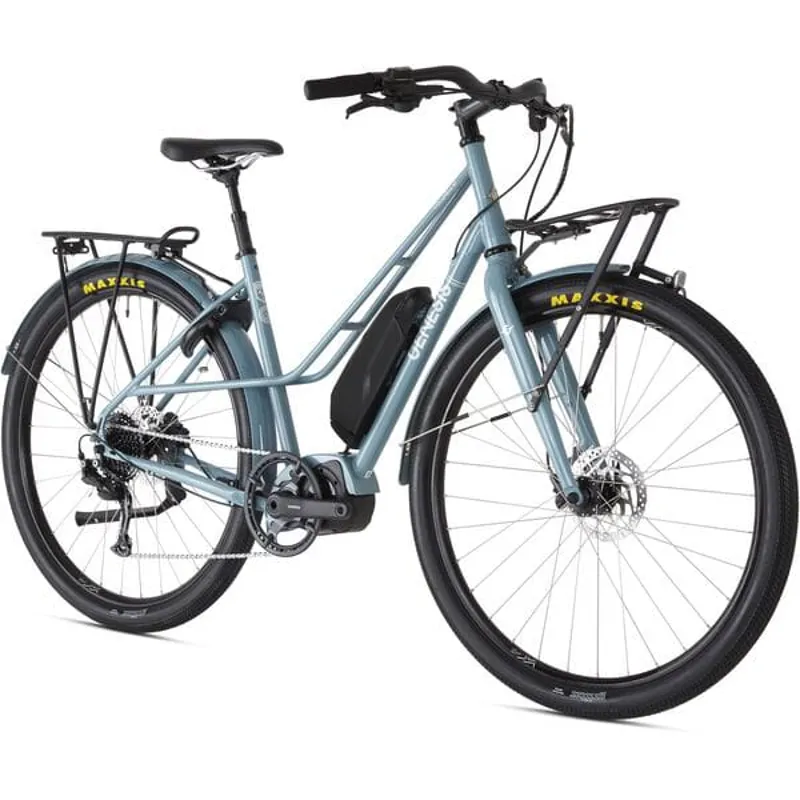 Genesis Columbia E-Bike in Pale Blue-1