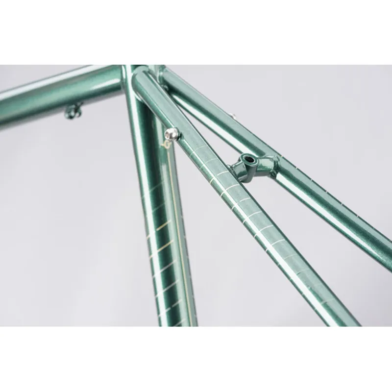 Genesis Equilibrium Steel 725 Road Bike Frameset in Green-11