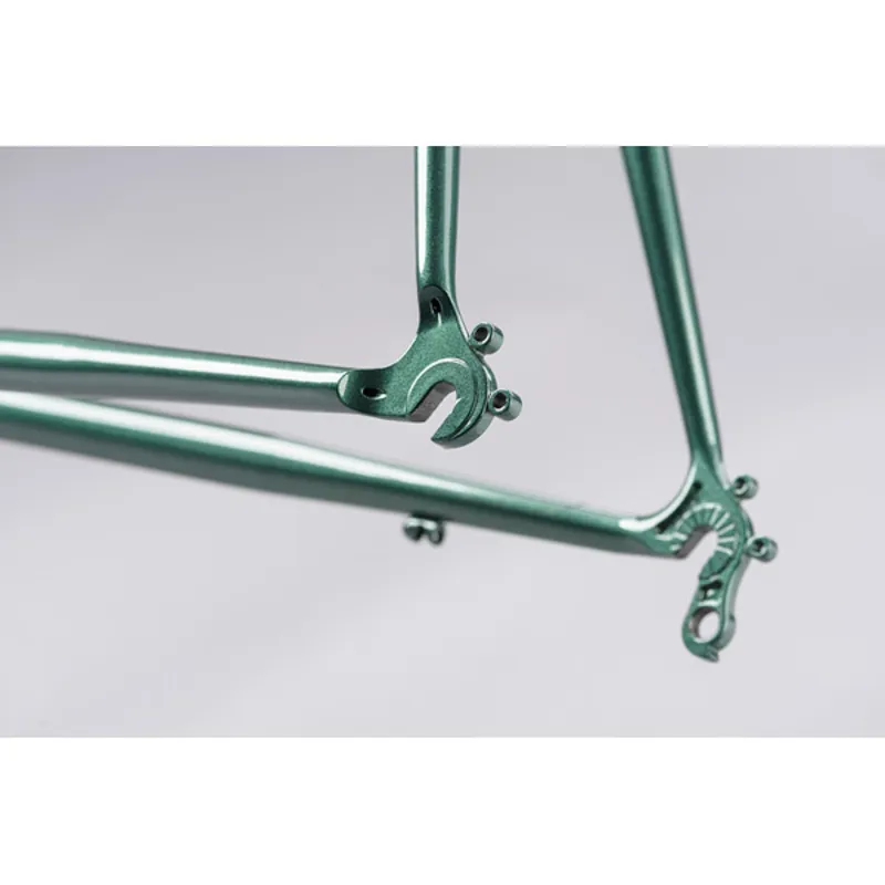 Genesis Equilibrium Steel 725 Road Bike Frameset in Green-12