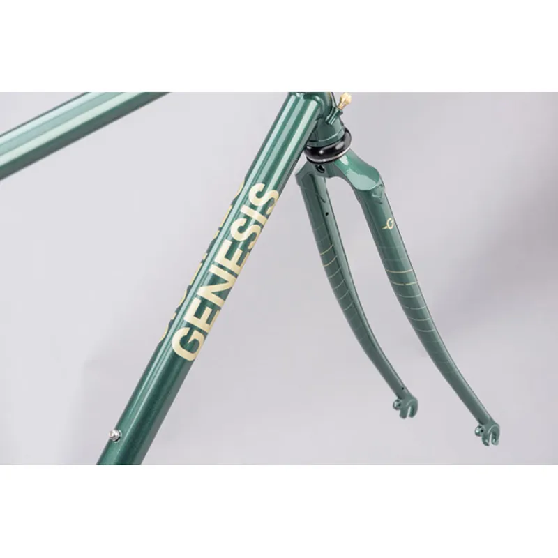 Genesis Equilibrium Steel 725 Road Bike Frameset in Green-2