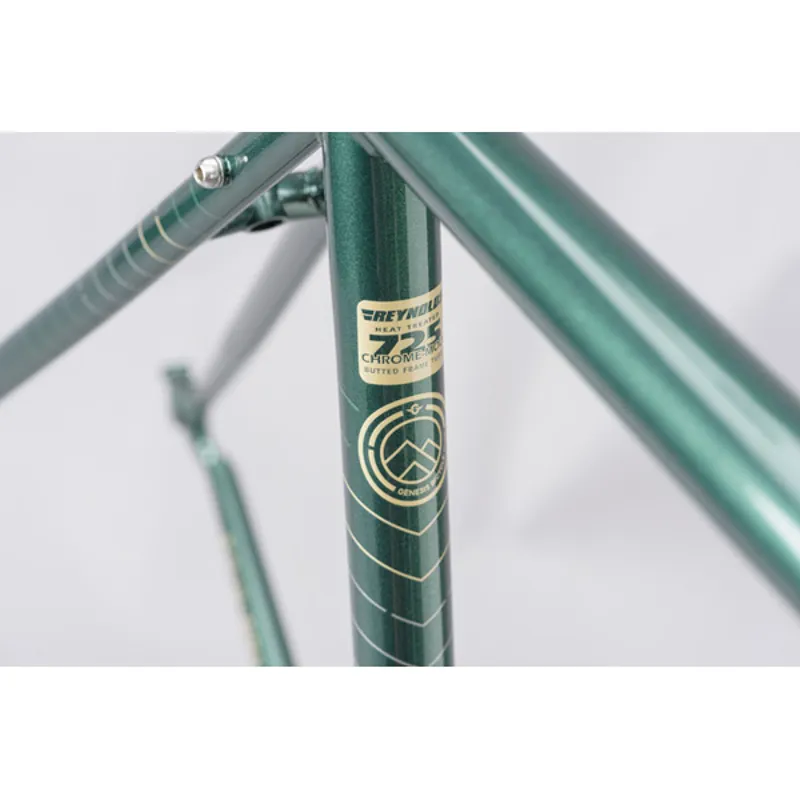 Genesis Equilibrium Steel 725 Road Bike Frameset in Green-7