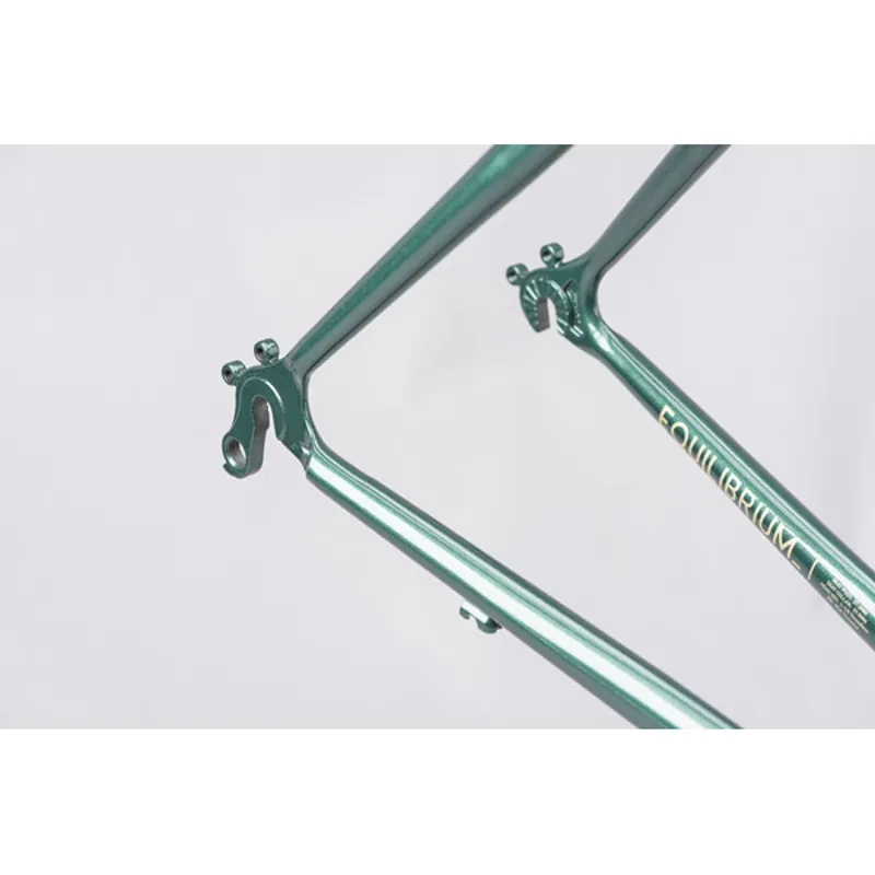 Genesis Equilibrium Steel 725 Road Bike Frameset in Green-8
