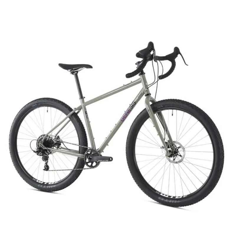 Genesis Vagabond Steel Gravel Bike in Grey-1