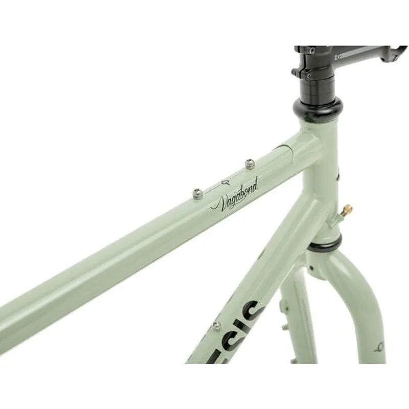 Genesis Vagabond 725 Steel Gravel Bike Frameset in Sage Green-3