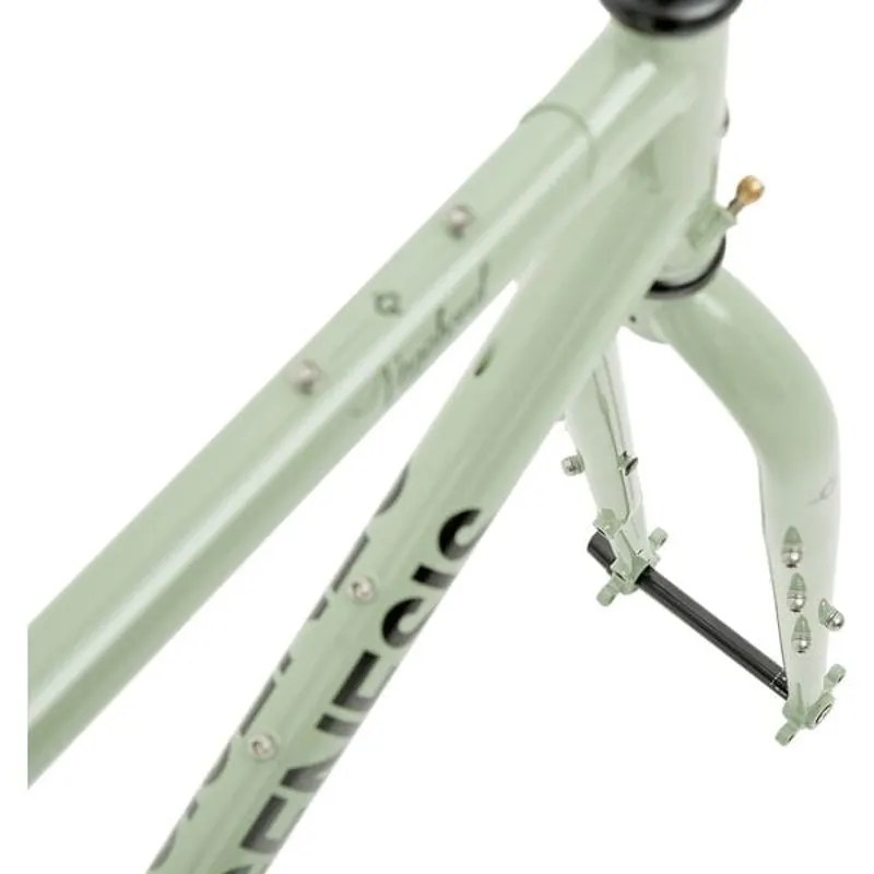 Genesis Vagabond 725 Steel Gravel Bike Frameset in Sage Green-5