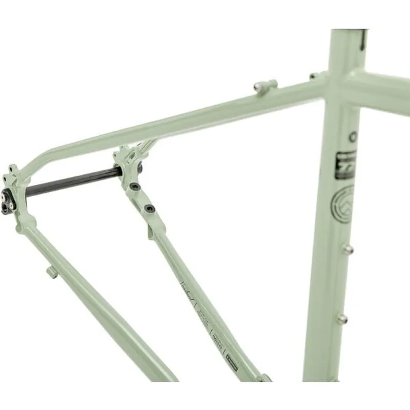 Genesis Vagabond 725 Steel Gravel Bike Frameset in Sage Green-6