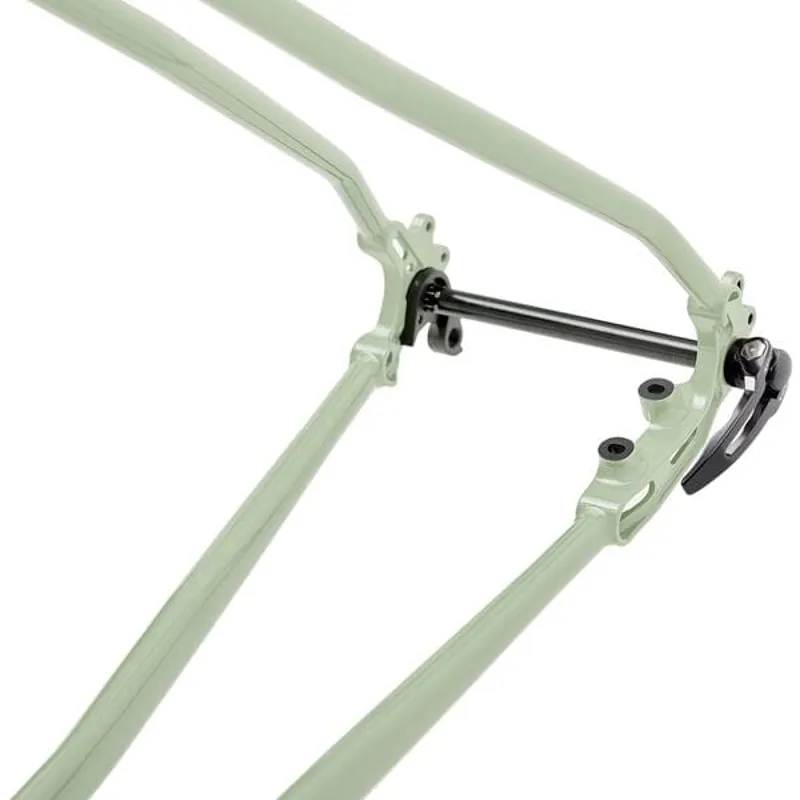 Genesis Vagabond 725 Steel Gravel Bike Frameset in Sage Green-7