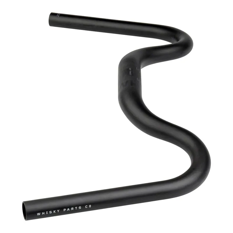 Whisky Parts Co. Winston 600mm Carbon Moustache Handlebar in Blac