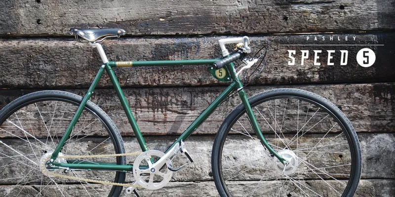 Pashley Speed 5 Classic Bike  in British Racing Green-1