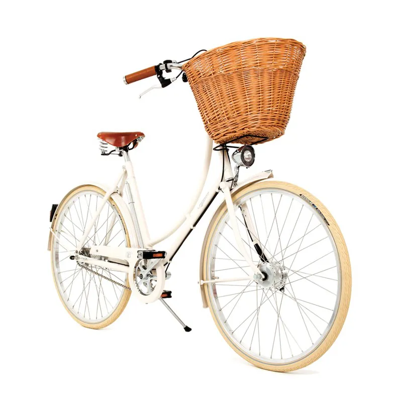 Pashley Britannia Classic Steel 5 Speed Bike in Old English White
