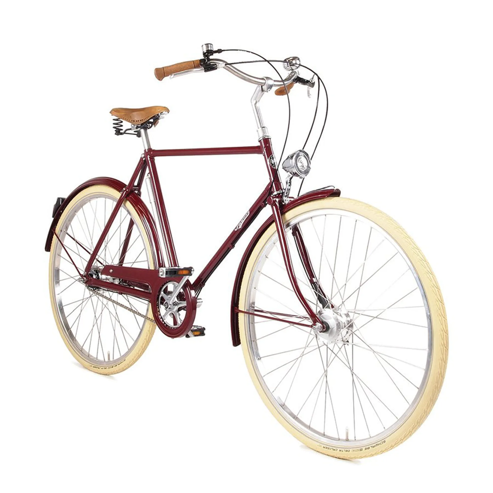 Pashley Briton Classic Speed Roadster in Oxblood Red