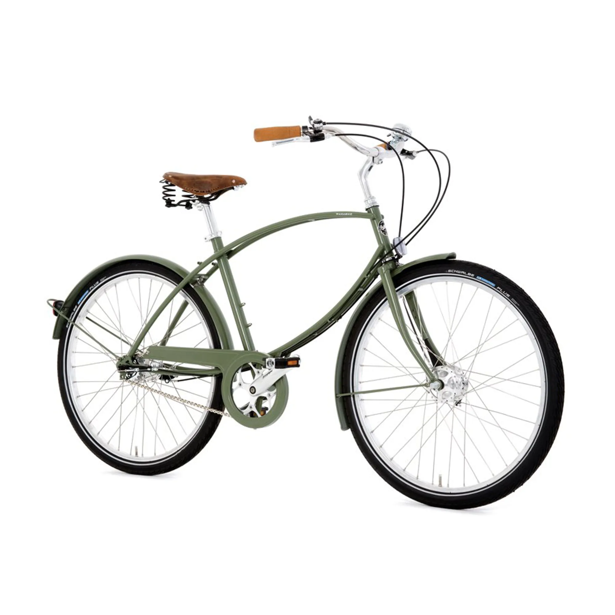Pashley Parabike Classic Steel Bike in Ash Green