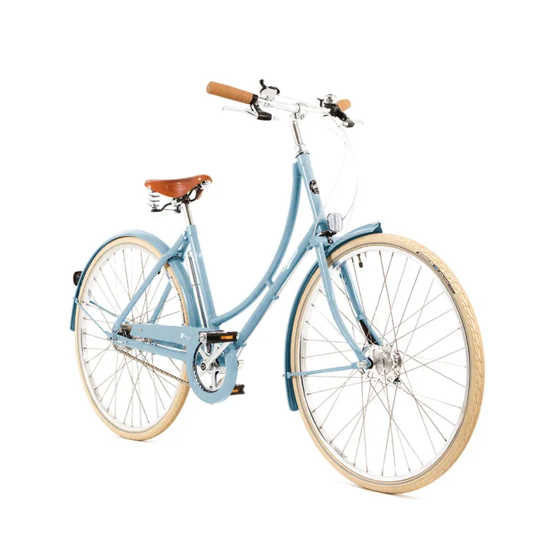 Pashley Poppy 3 Speed Classic Steel Bike in Powder Blue