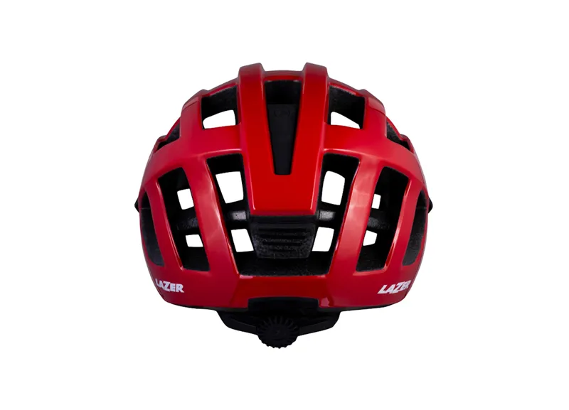 Lazer Compact 54-61cm Uni-Adult Helmet In Red-3