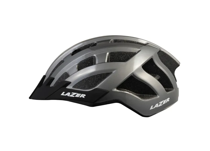 Lazer Compact 54-61cm Uni-Adult Helmet In Titanium Grey-1