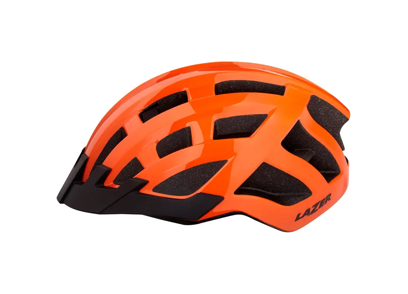 Lazer Compact 54-61cm Uni-Adult Helmet In Orange-1
