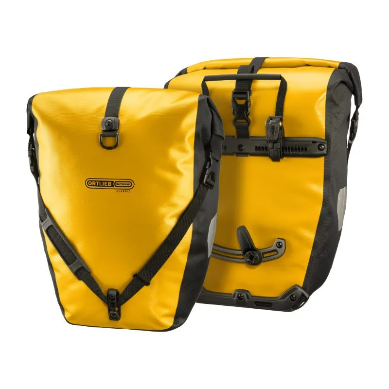 Ortlieb Back-Roller Classic Rear Pannier Bags in Yellow