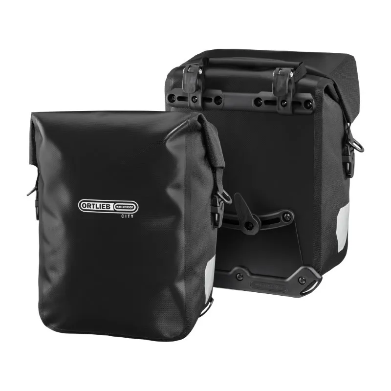Ortlieb Sportroller City Front Pannier Bags 25L in Black