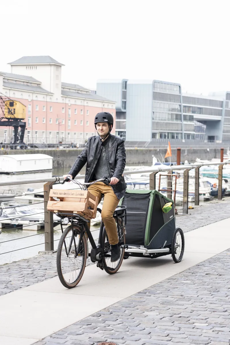 Croozer Brunno Dog Trailer 45 kg in Pine Green-11