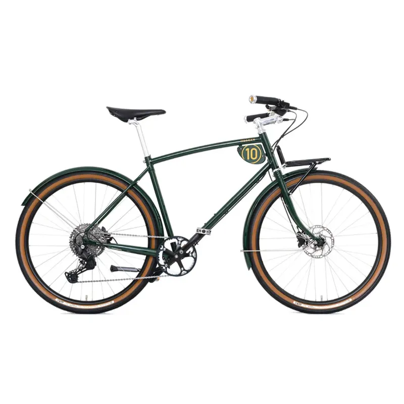 Pashley Morgan 10 Classic Bike in British Racing Green-2