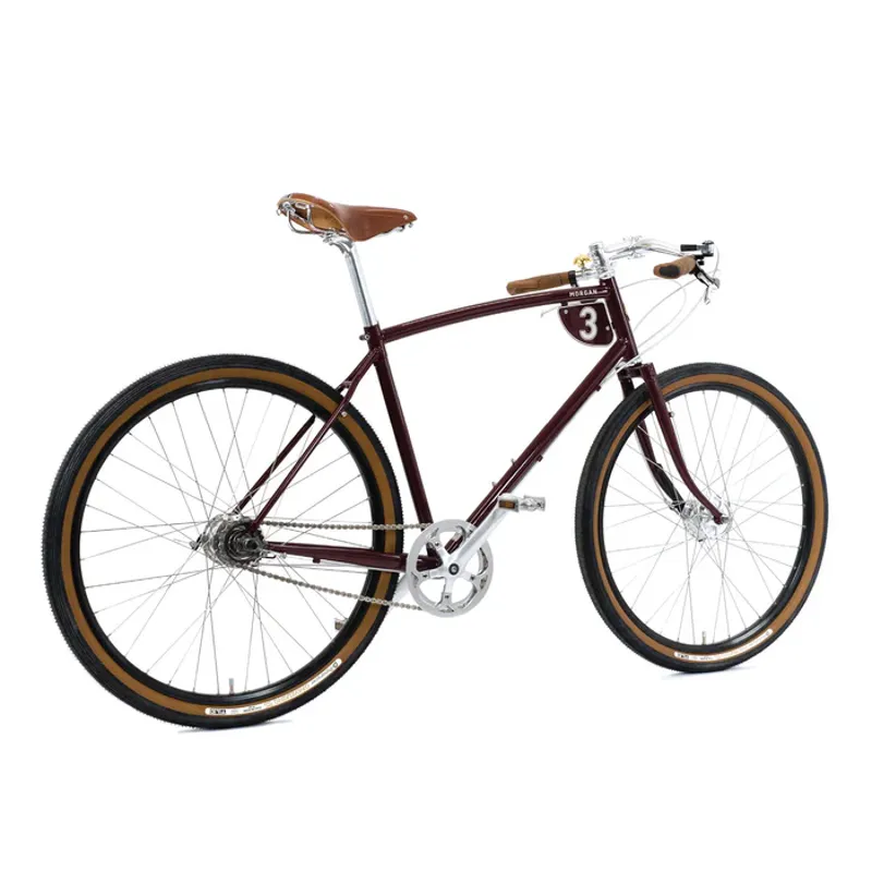 Pashley-Morgan 3 Speed Classic Roadster in Burgundy-1