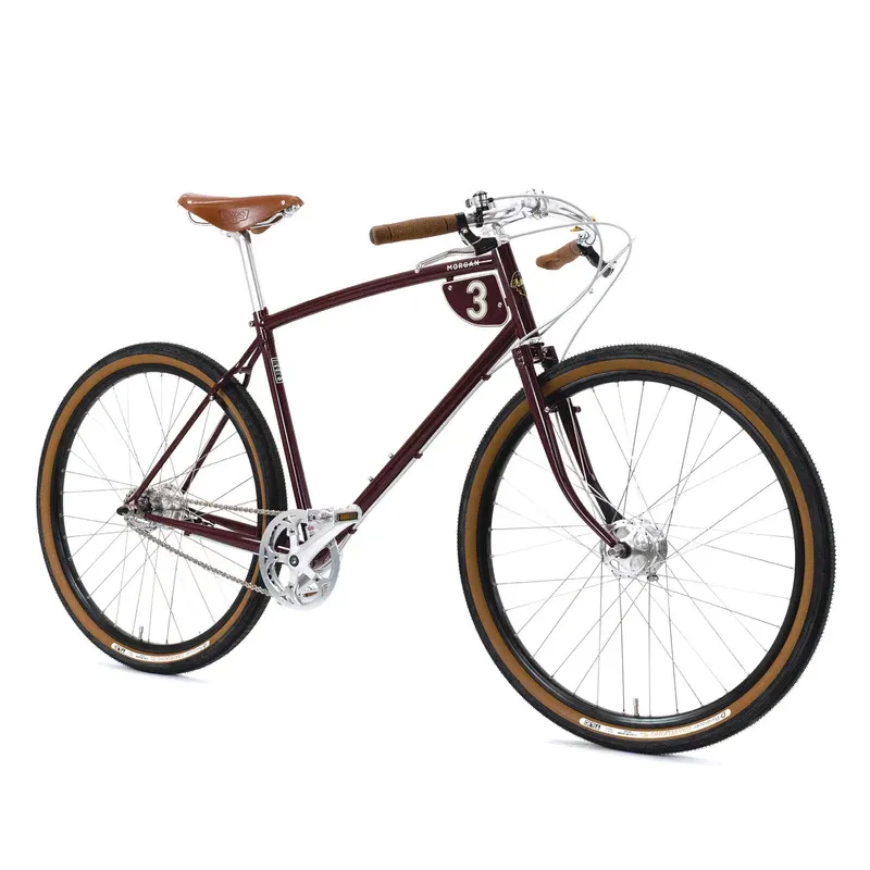 Pashley-Morgan 3 Speed Classic Roadster in Burgundy