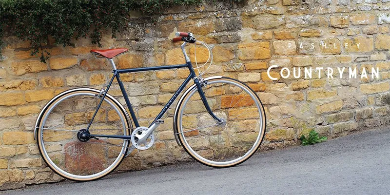 Pashley Countryman 8 Speed Classic Steel Bike in Dusk Blue-2