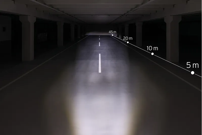 Busch + Muller Eyc T Senso Plus 50 Lux Front Dynamo Light in Black-4