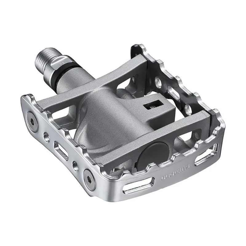 Shimano M324 Single Sided SPD Pedals in Silver-1
