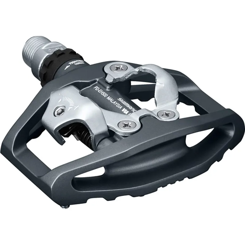 Shimano Single Sided SPD Pedals EH500 in Grey