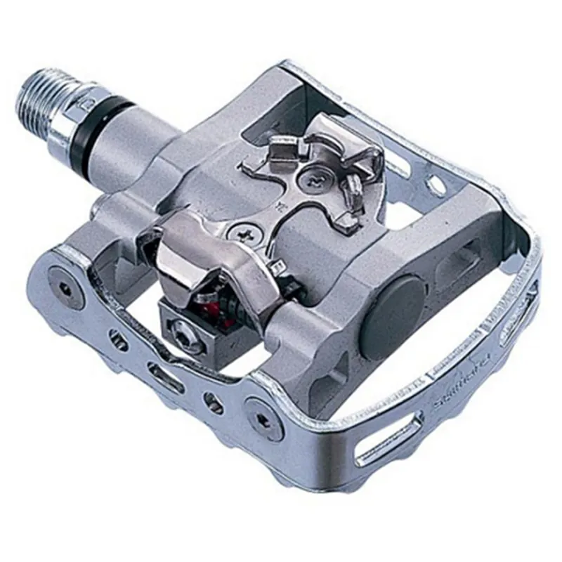 Shimano M324 Single Sided SPD Pedals in Silver