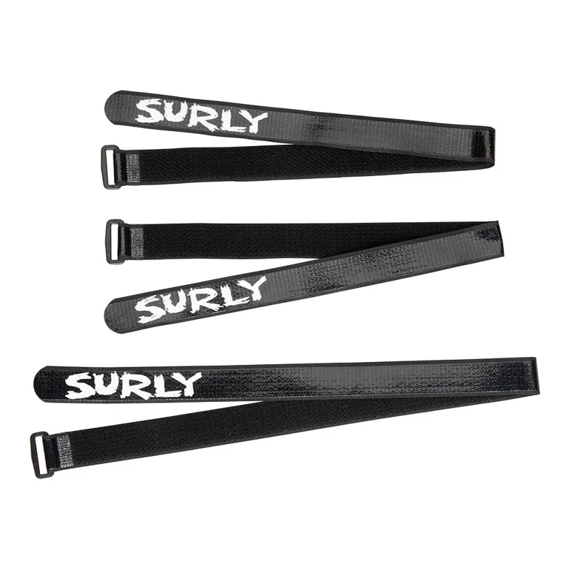 Surly Whiplash Gear Strap Set in Black