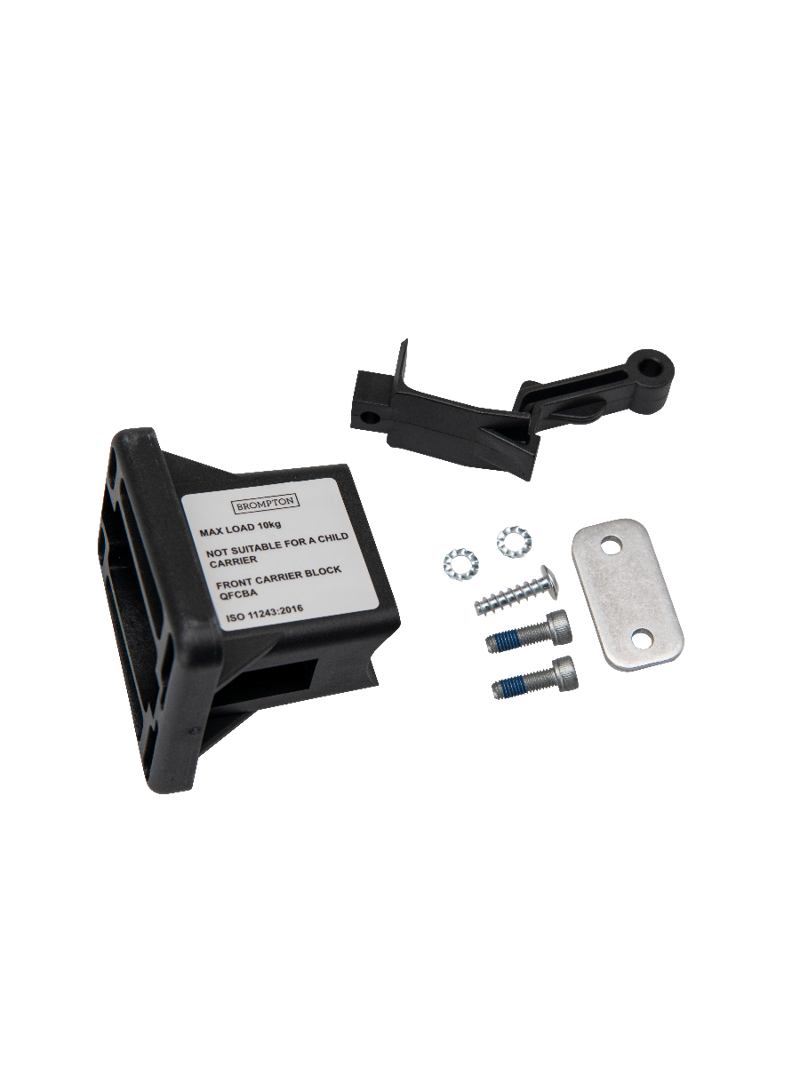 Brompton front carrier block Black-3