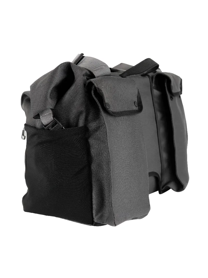 Brompton Borough Roll Top Bag Large in Dark Grey-3