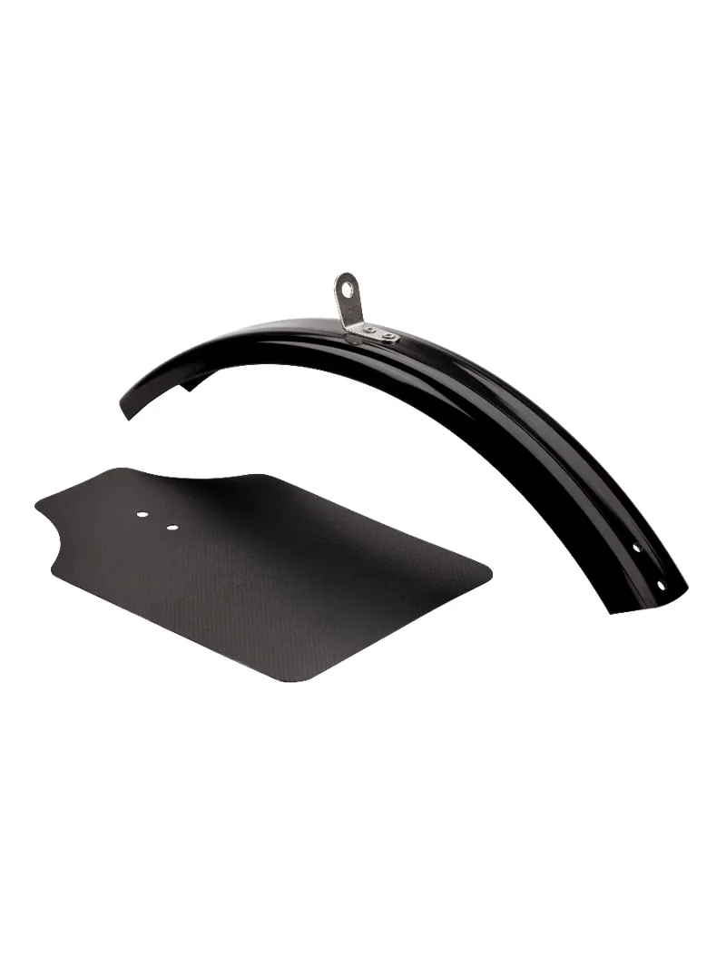 Brompton Front Mudguard Blade +Flap 2018 Onwards in Black