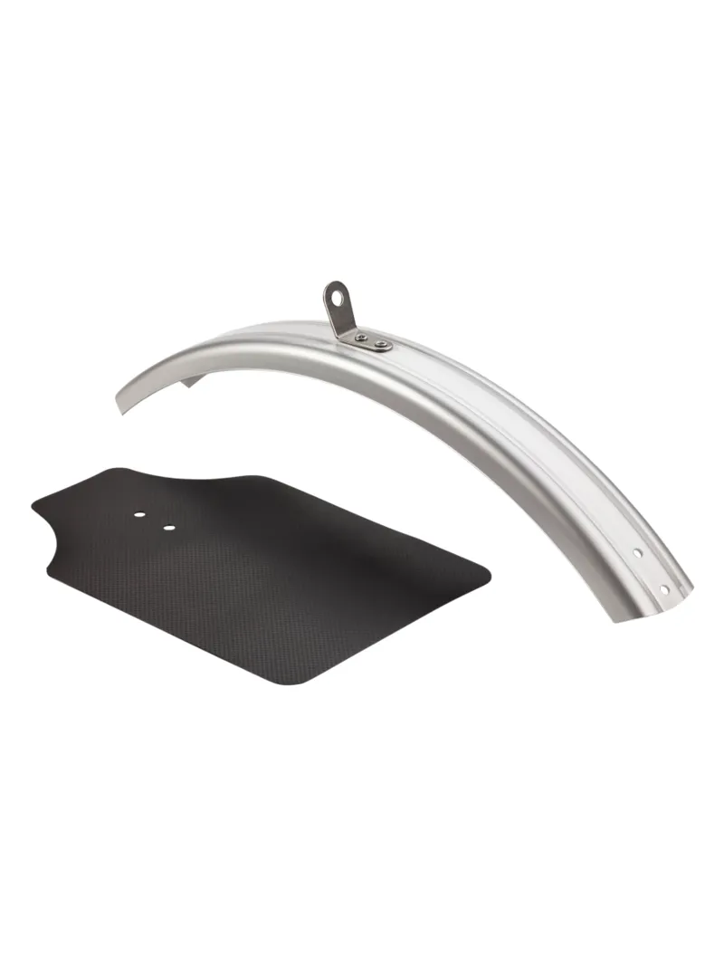 Brompton Front Mudguard Blade +Flap 2018 Onwards in Silver