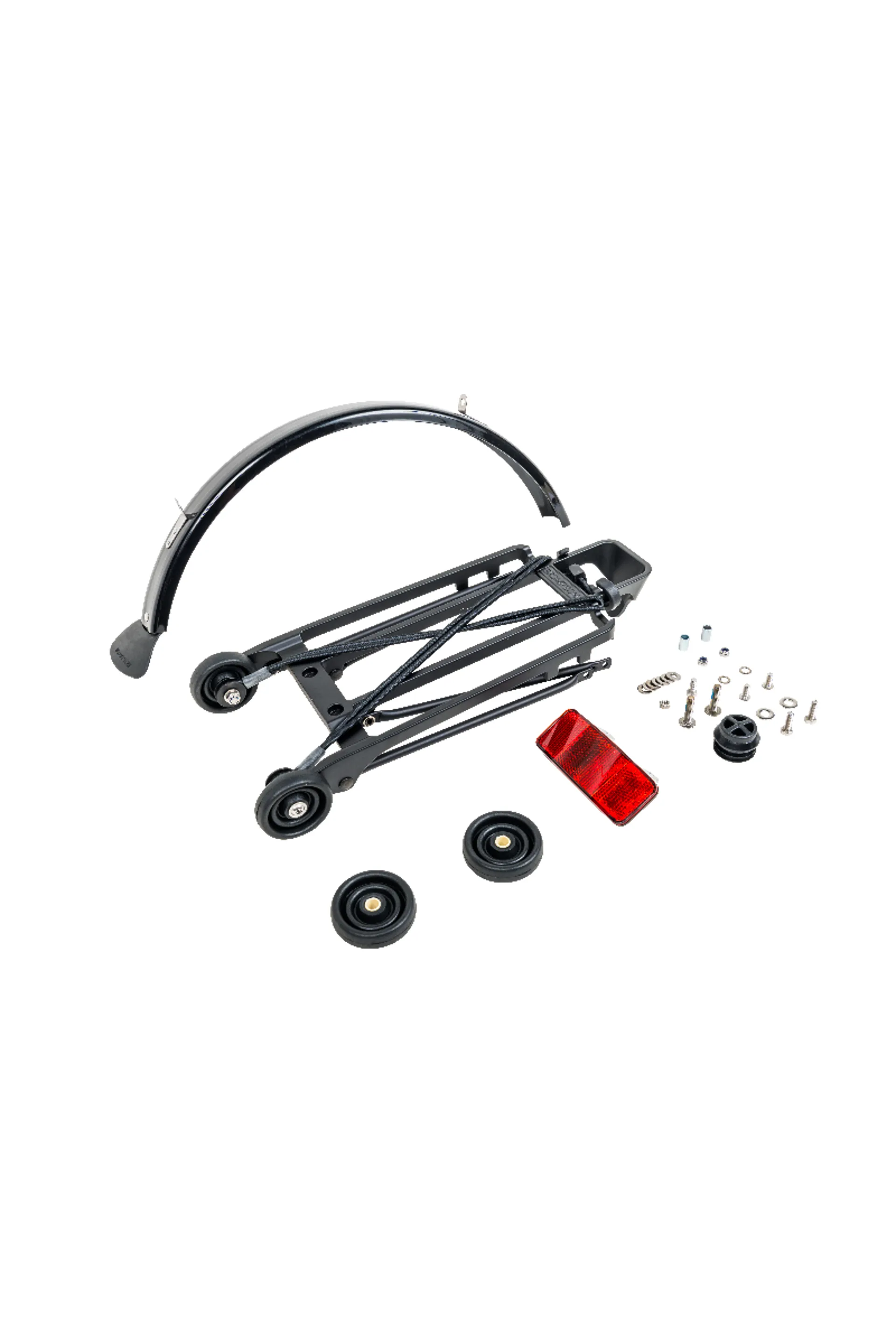 Brompton Complete Rear Rack Kit in Black