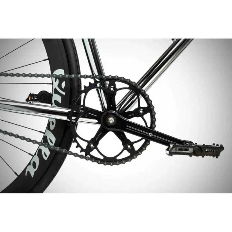 Quella Imperial Electric Single Speed Bike in Chrome-3