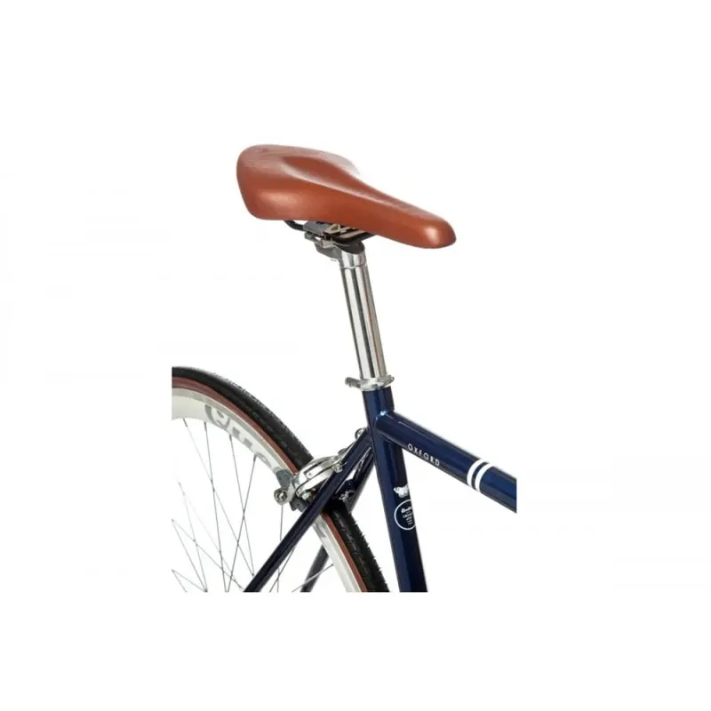 Quella Oxford Electric Single Speed Bike in Navy Blue-4