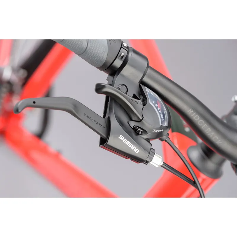 Ridgeback Motion Hybrid Bike in Red-2