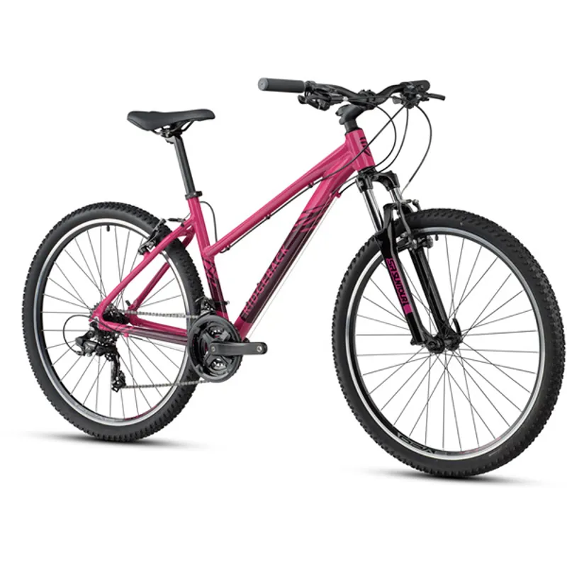 Ridgeback Terrain 2 Open Frame Mountain Bike in Plum-1