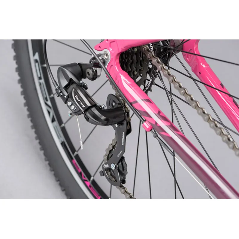 Ridgeback Terrain 2 Open Frame Mountain Bike in Plum-10