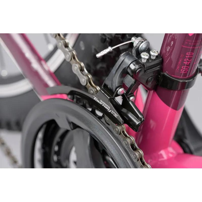 Ridgeback Terrain 2 Open Frame Mountain Bike in Plum-5