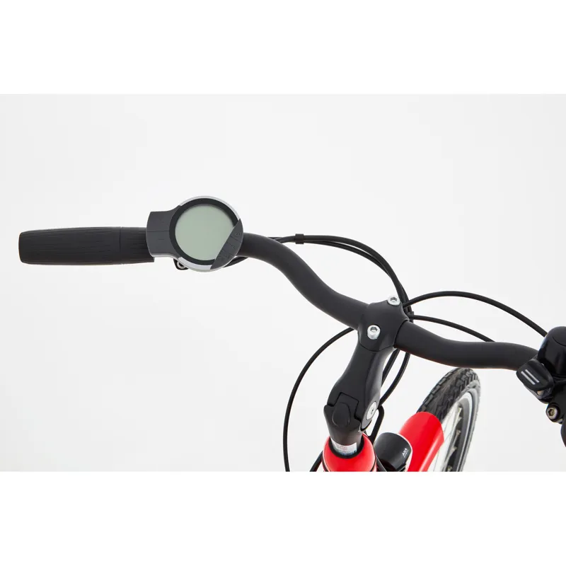 Ridgeback Electron  Electric Step Through Frame Bike in Red-2