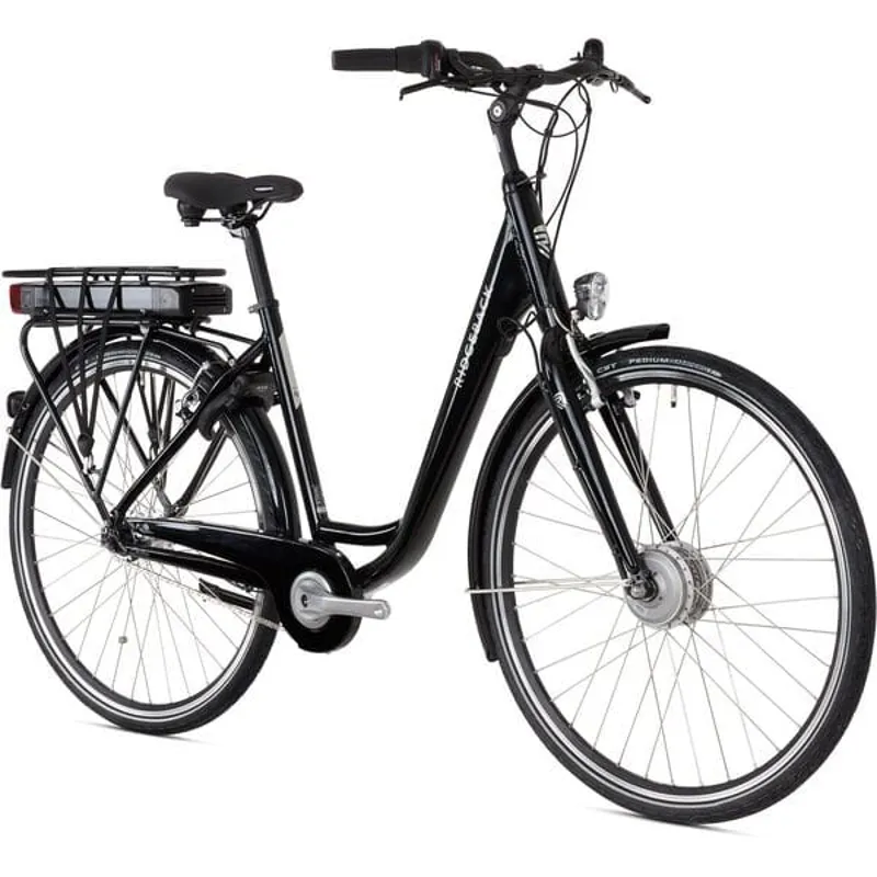 Ridgeback Electron Electric Step Through Frame Bike in Black-1