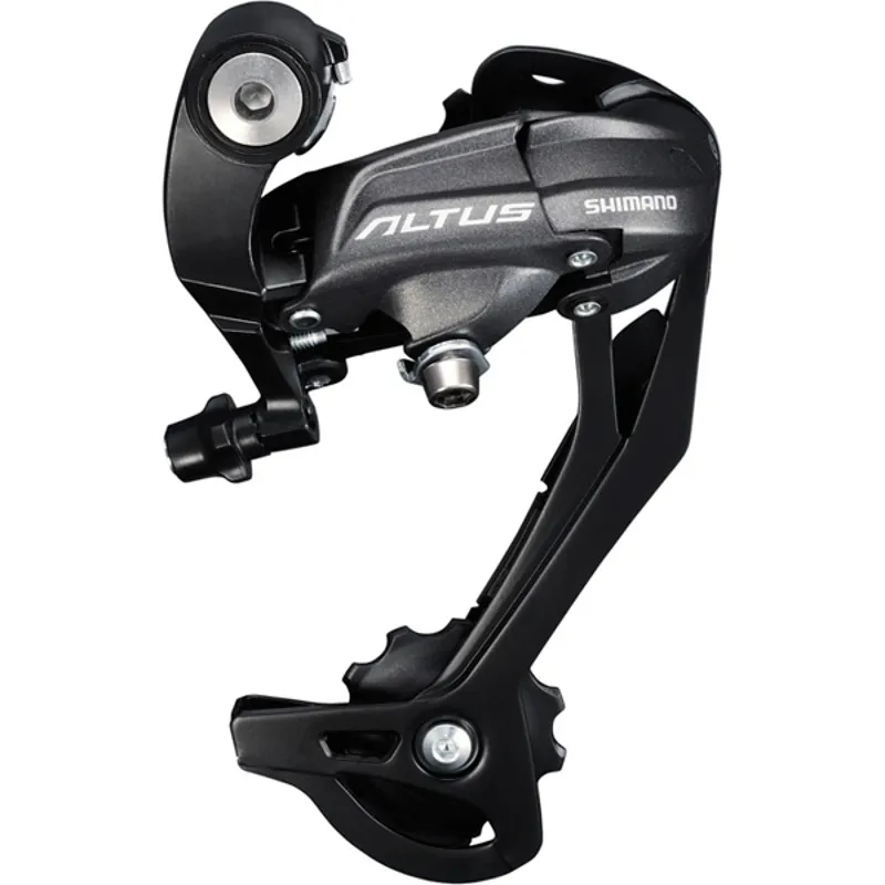 Shimano Acera RD-M370 Altus 9-Speed SGS Rear Derailleur in Black
