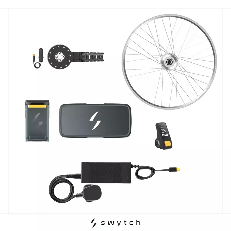 Swytch Electric Bike Kit With Air Battery and LED Display