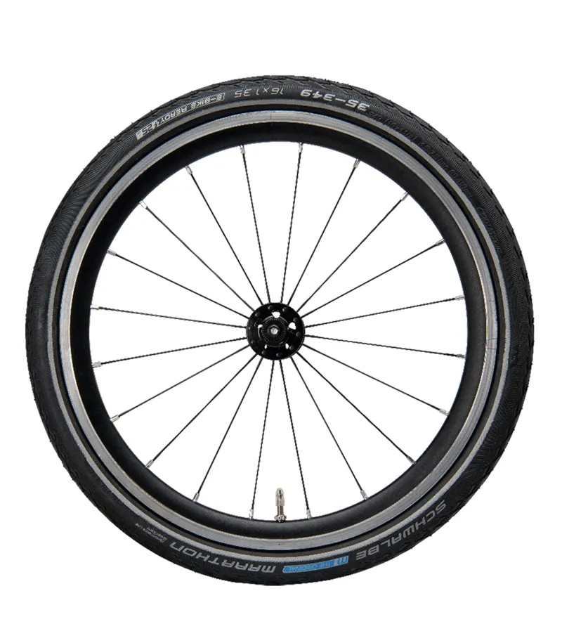 Schwalbe Marathon Tyre - reflective strip Black-2