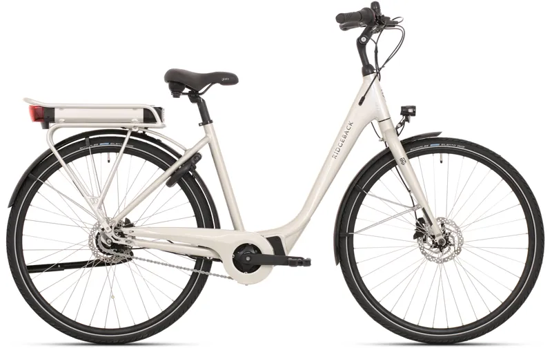 Ridgeback Electron Sport Drive Electric E-Bike in White