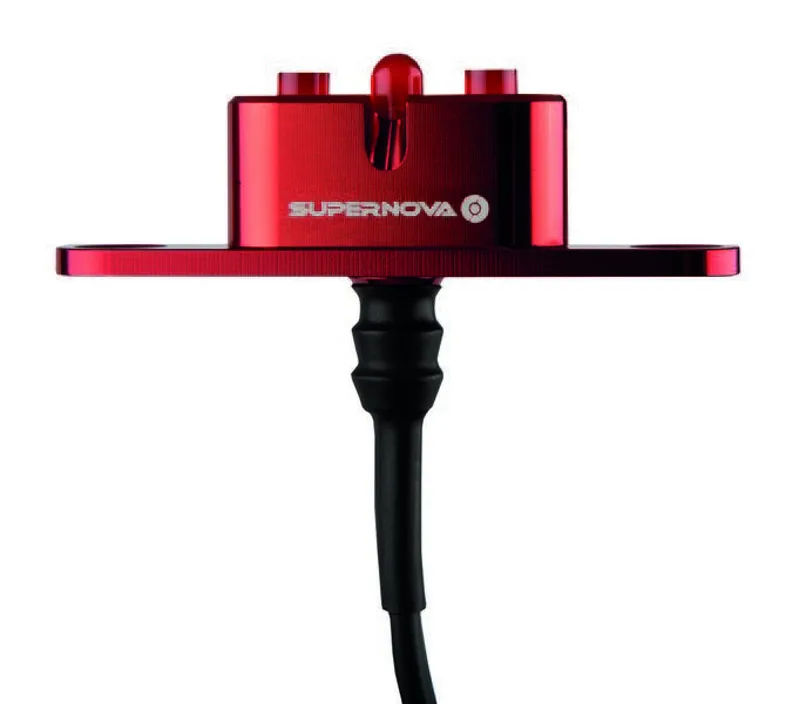 Supernova E3 Rear Light 2 Red Rack Mounted 6V